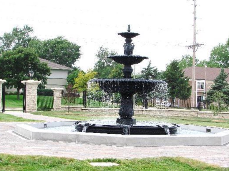 K-State Gardens Fountain, United States